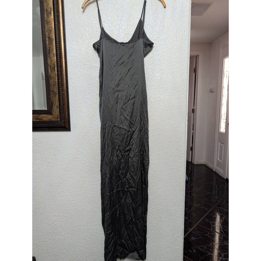 Skims high slit silk long dress size small - Picture 8 of 8